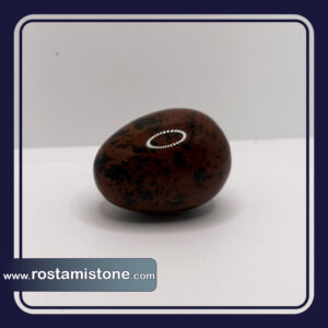 سنگ تخم مرغی آبسیدین ماهون